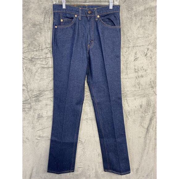 Vintage Levis Jeans 30x34 Blue 20503 0914 Orange Tab Made USA Levis Zipper 80s